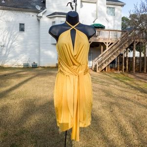 🎁Wrap belted bodycon dress